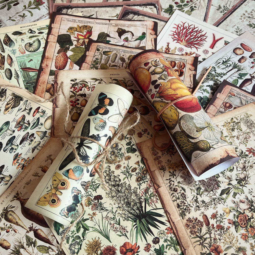 Vintage Paper Materials