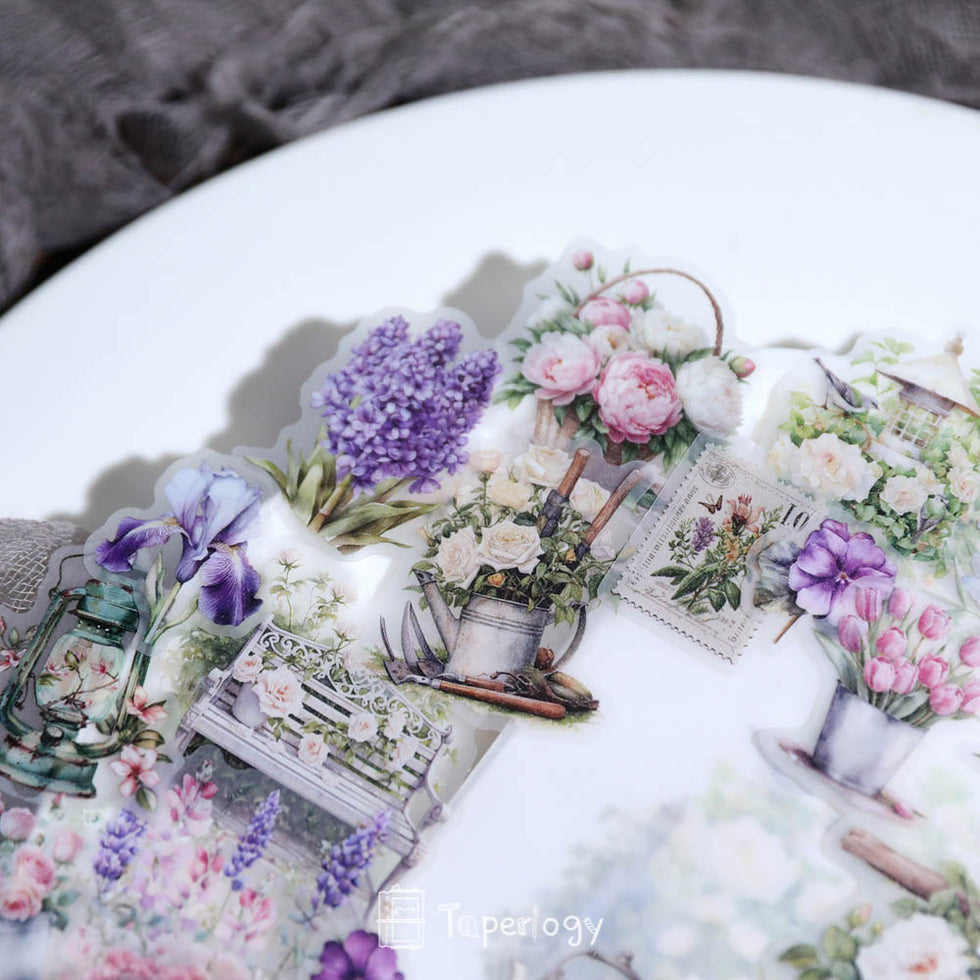 Fayu Garden Vellum Stickers - Taperlogy