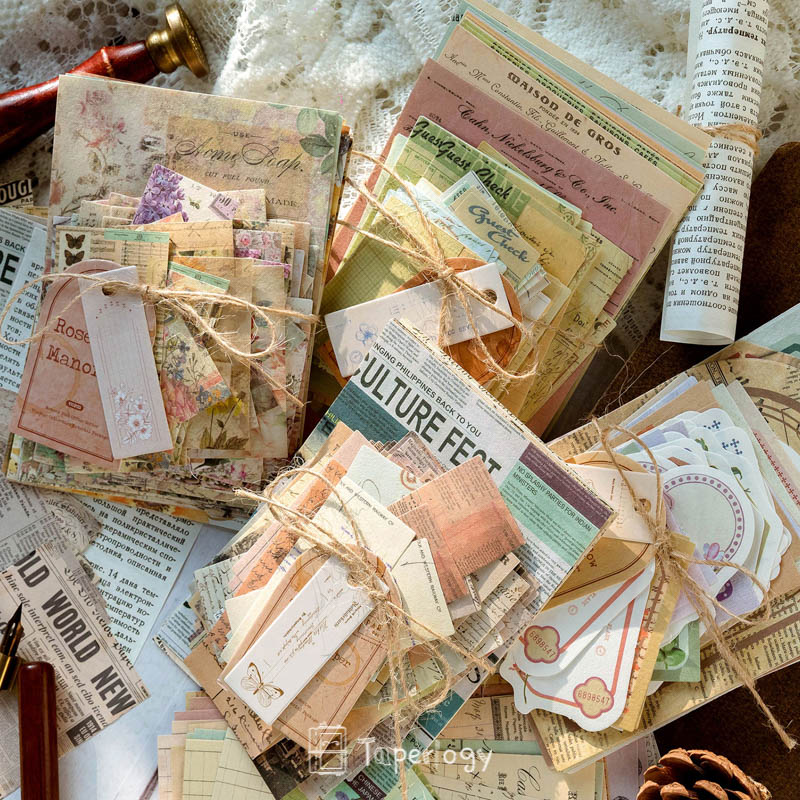 Furi Vintage Muse Junk Journal Pack - Taperlogy