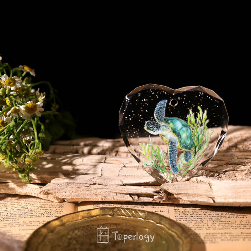 Sona Ocean World Crystal Rub-on Stickers - Taperlogy