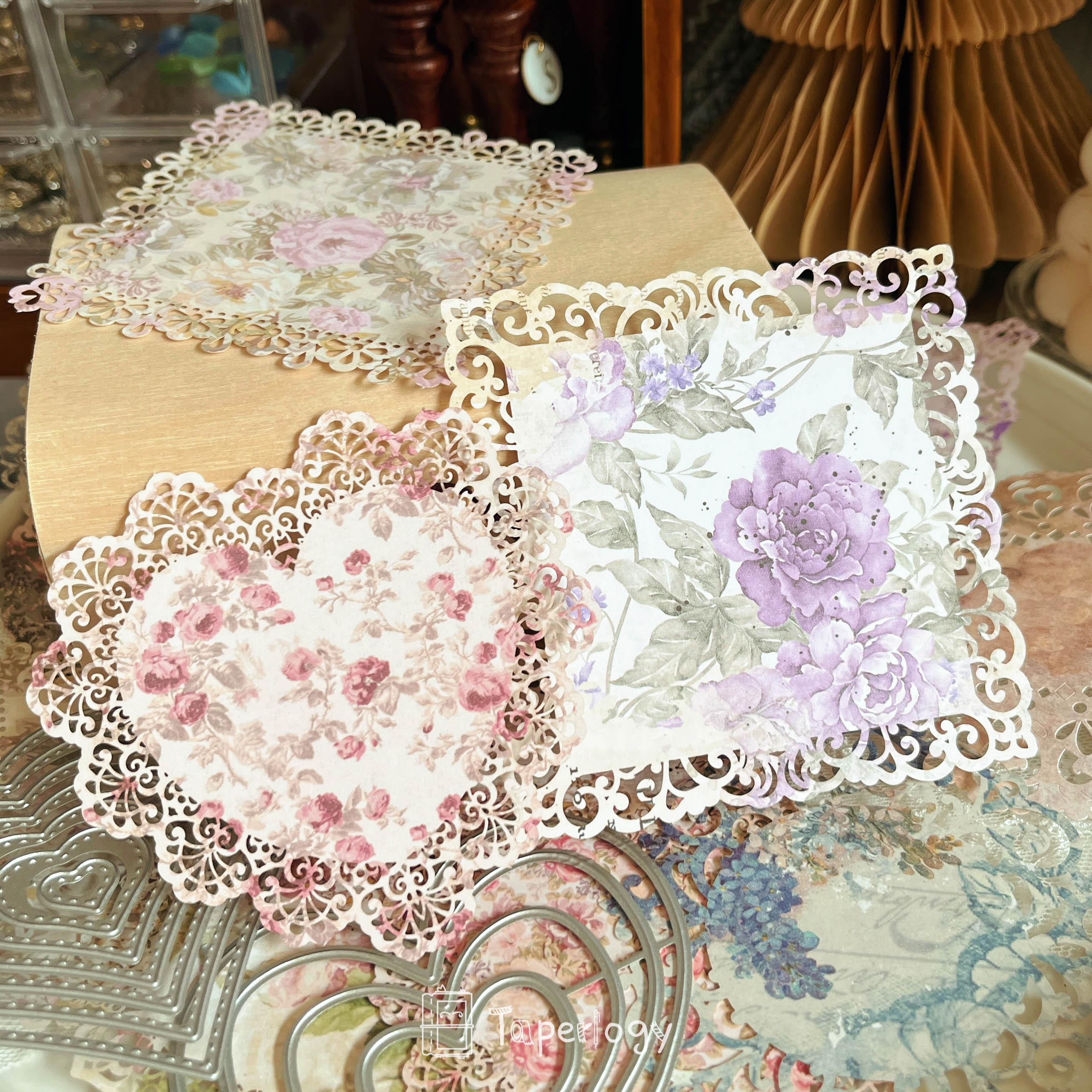 Heko Floral Lace Paper Doilies - Taperlogy