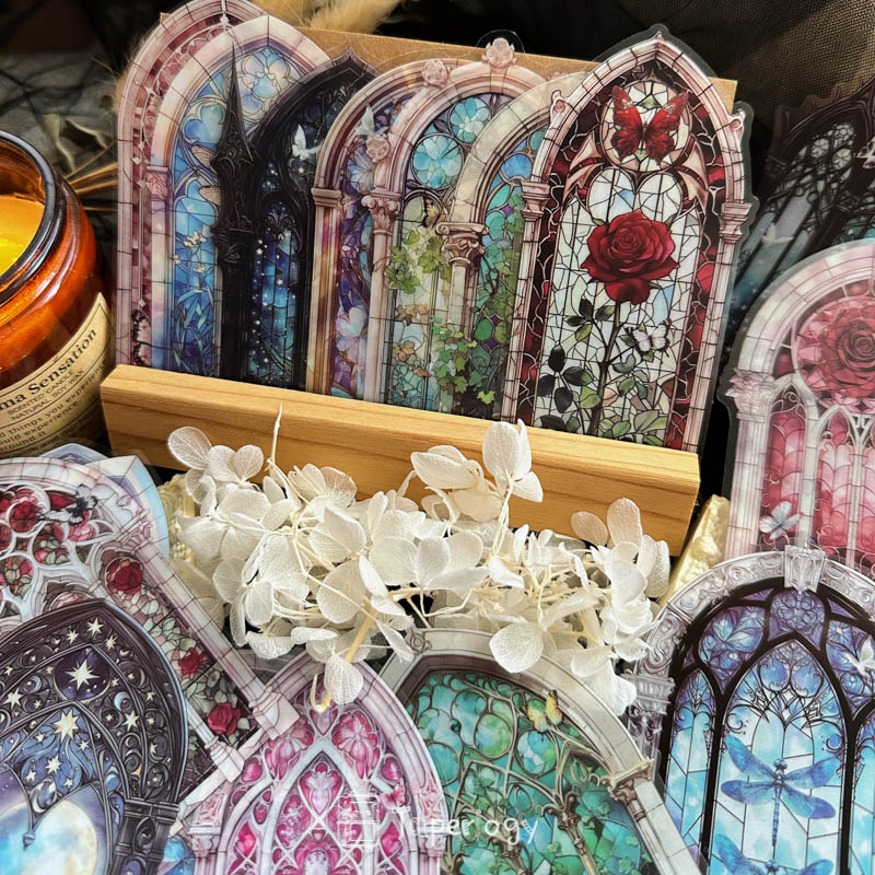 Konbu Enchanted Windows Stickers - Taperlogy