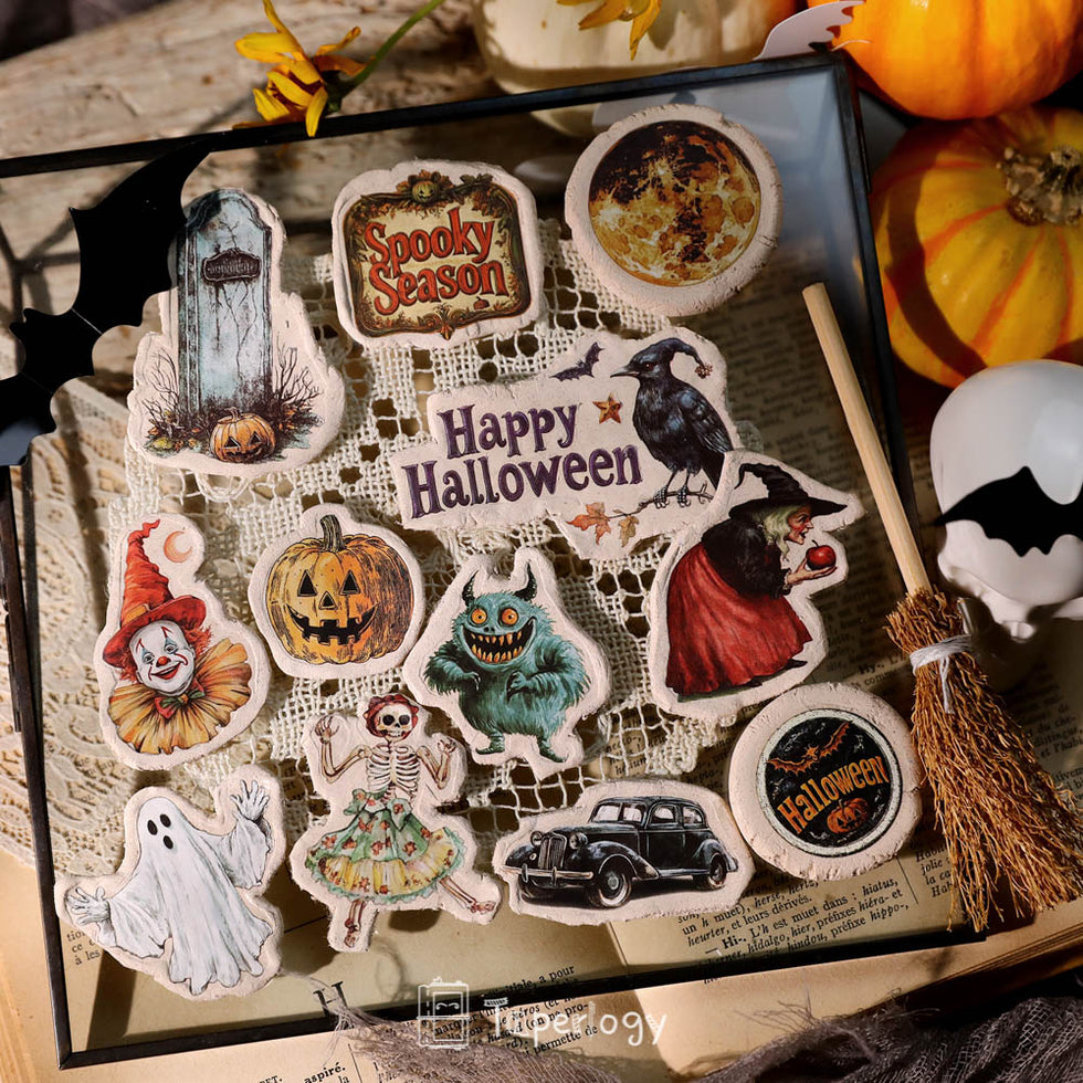 Poli Midnight Magic Rub-on Stickers - Taperlogy