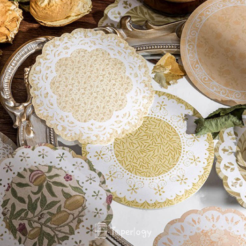 Heko Floral Lace Paper Doilies - Taperlogy