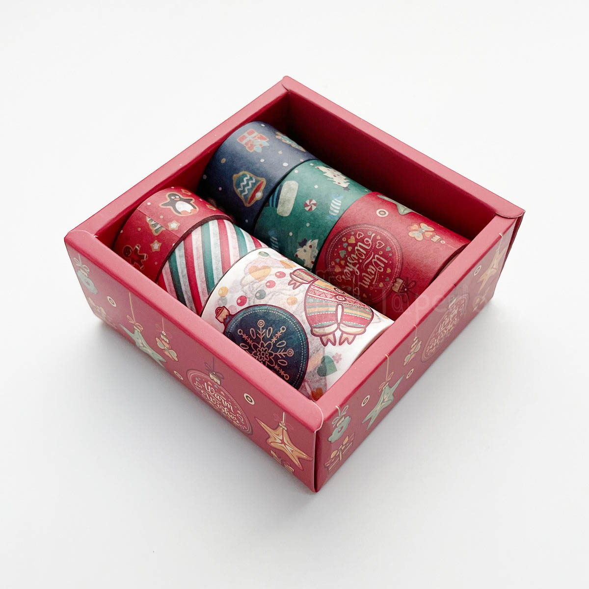 Hajoyo Christmas Washi Tape Set - Taperlogy