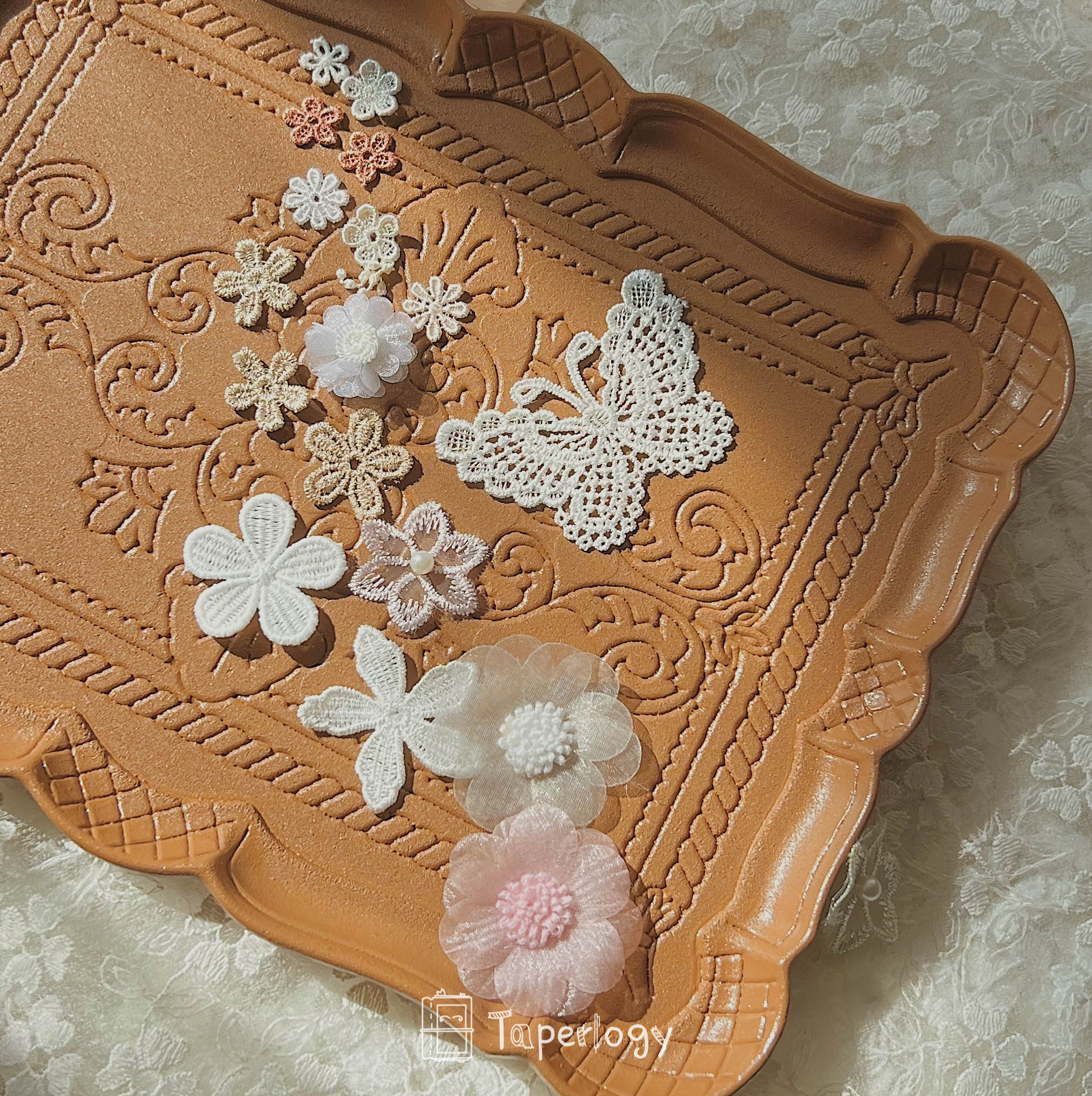 Heko Floral Lace Paper Doilies - Taperlogy